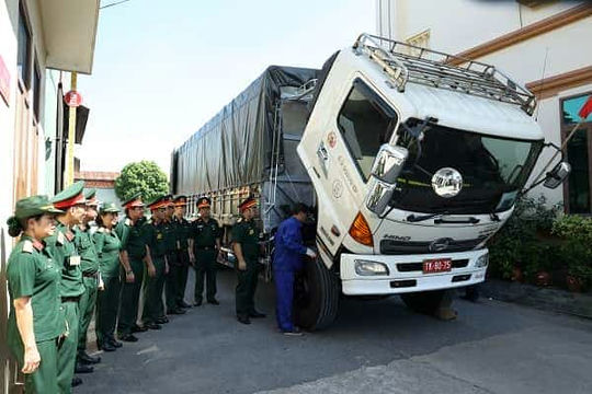 Chấm thi xe tốt hạng mục xe tải.