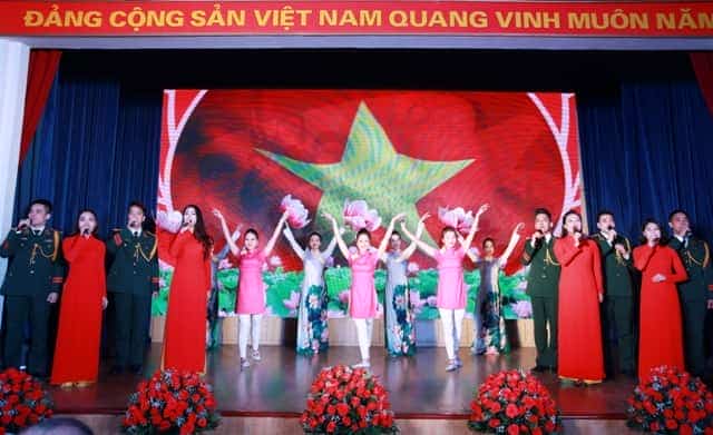 <span>Các tiết mục văn nghệ chào mừng Đại hội.</span>