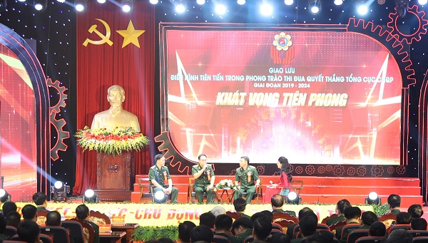 Tối 19/8, Tổng cục CNQP tổ chức Chương trình giao lưu điển hình tiên tiến với chủ đề “Khát vọng tiên phong”.