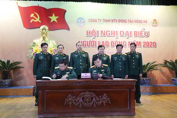 Công ty Đóng tàu Hồng Hà giữ vững ổn định về mọi mặt 
