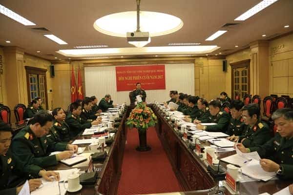  Công tác Đảng, công tác chính trị trong sắp xếp, đổi mới doanh nghiệp quốc phòng 