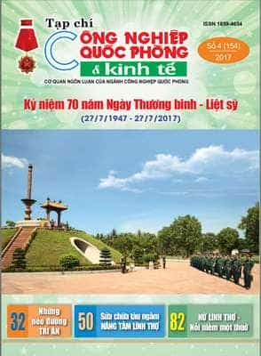  Xuất bản Tạp chí Công nghiệp quốc phòng và Kinh tế số 4/2017 