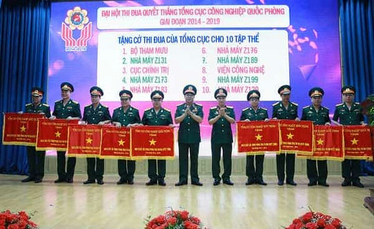  Tổng cục Công nghiệp quốc phòng tổ chức  Đại hội Thi đua quyết thắng giai đoạn 2014-2019 