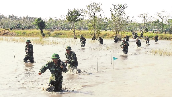 Tăng cường tiềm lực và thế trận quốc phòng theo quan điểm Đại hội XIII của Đảng