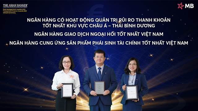 Ba giải thưởng lớn được trao cho MB