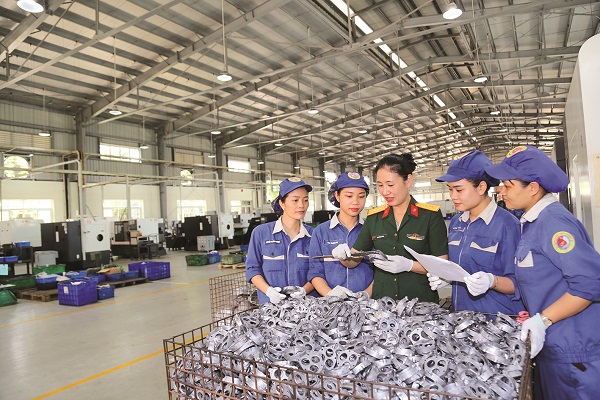 Công tác và phong trào phụ nữ góp phần xây dựng, phát triển Tổng cục Công nghiệp quốc phòng