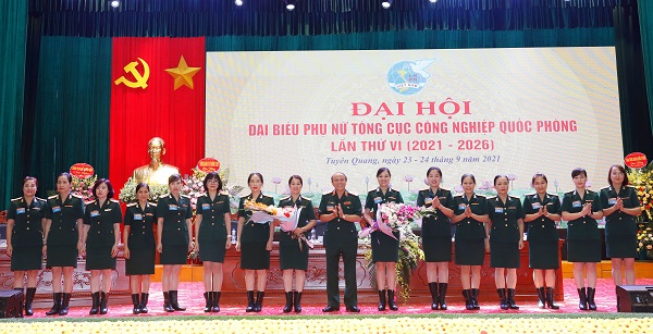 Tổng cục Công nghiệp quốc phòng tổ chức Đại hội đại biểu phụ nữ giai đoạn 2021-2026