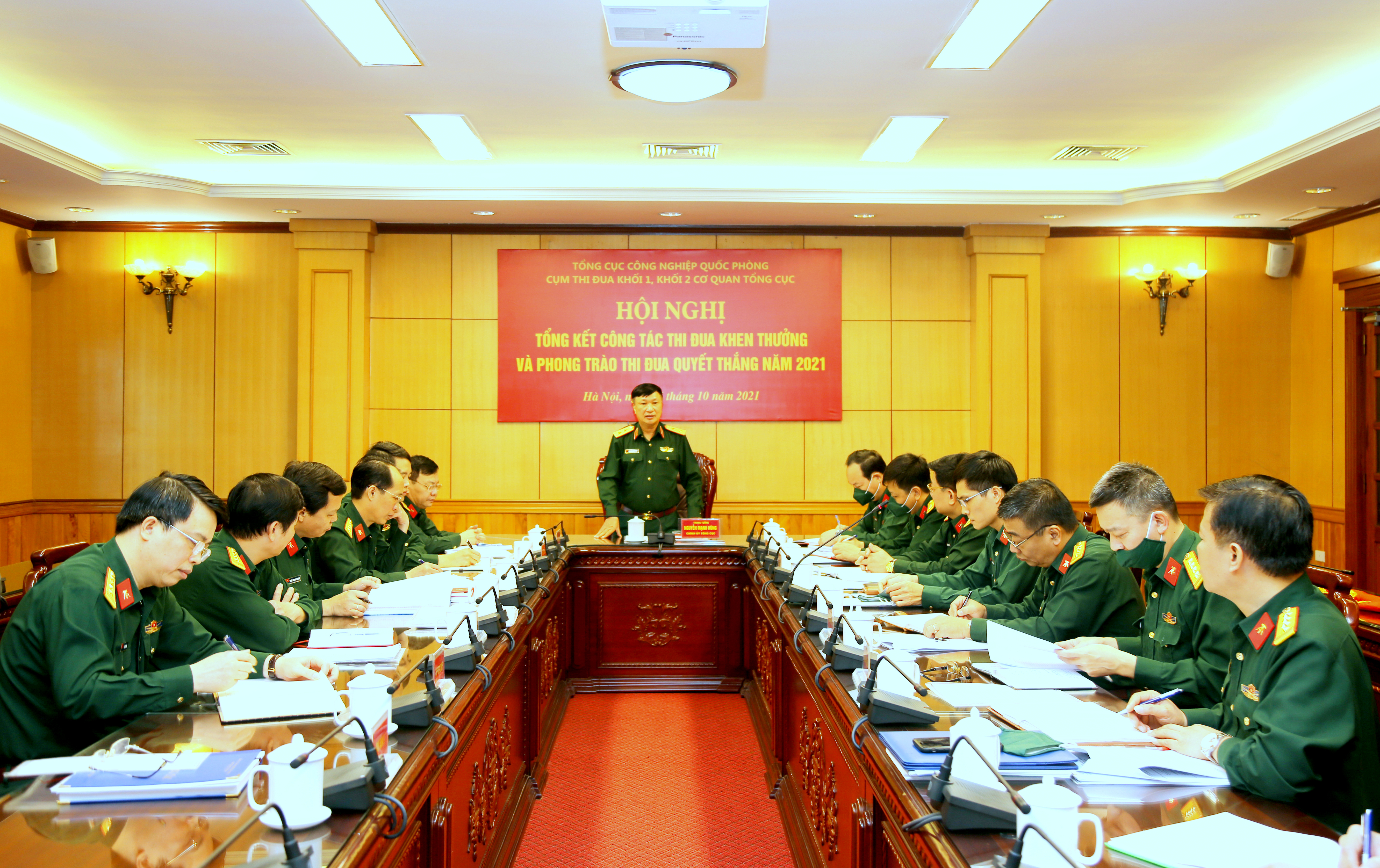 Khối cơ quan Tổng cục Công nghiệp quốc phòng thực hiện hiệu quả, toàn diện các mặt công tác