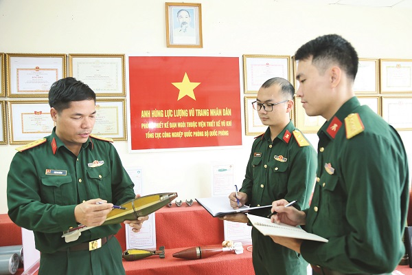 Phòng nòng cốt, nổi bật của Viện Vũ khí