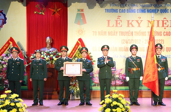 Xây dựng Trường Cao đẳng Công nghiệp quốc phòng ngày càng chính quy, hiện đại và phát triển vững mạnh