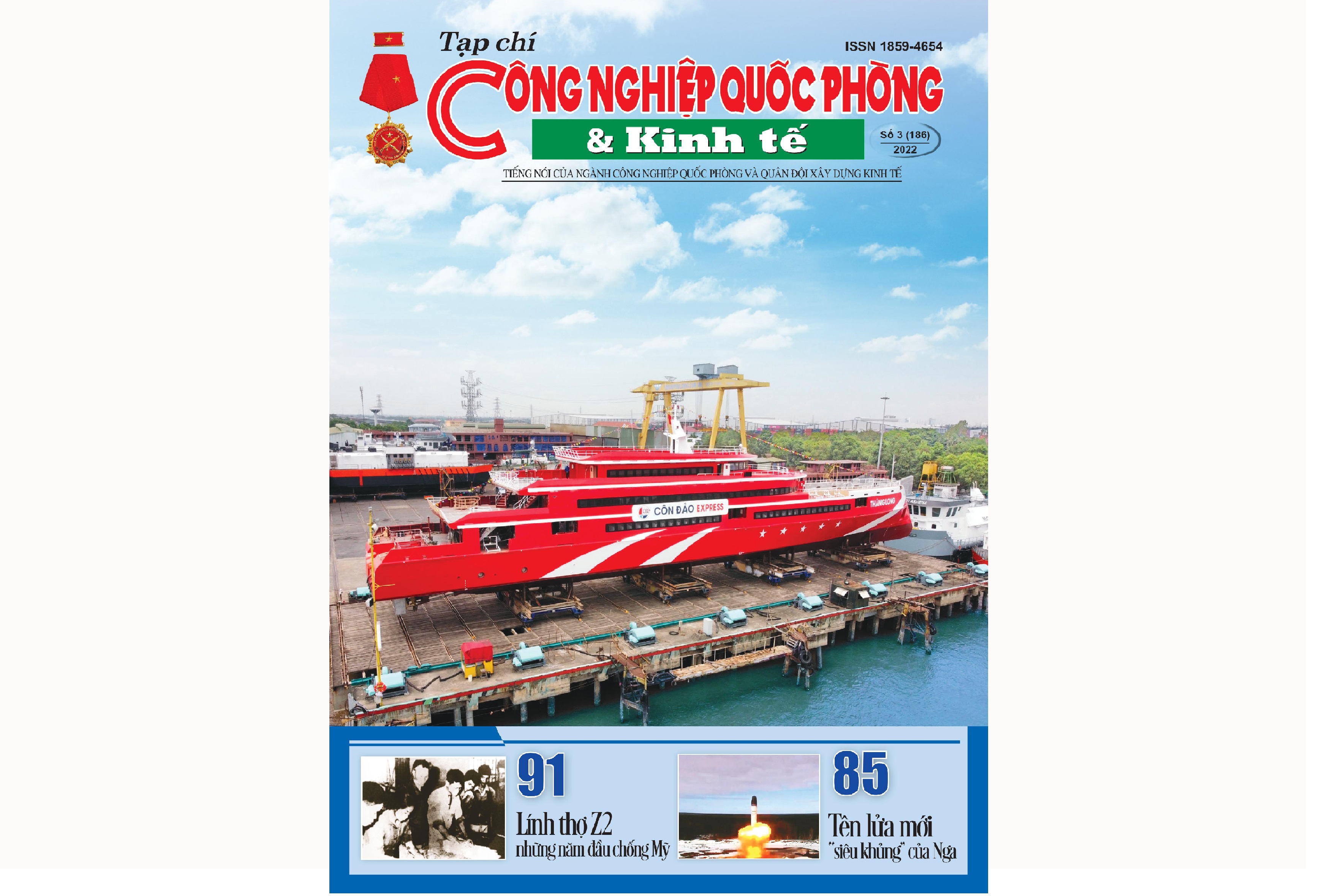 Xuất bản Tạp chí Công nghiệp quốc phòng và Kinh tế số 186