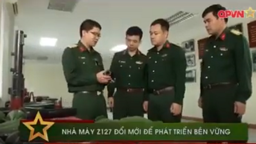 MEDIA - Nhà máy Z127: ĐỔI MỚI ĐỂ PHÁT TRIỂN BỀN VỮNG