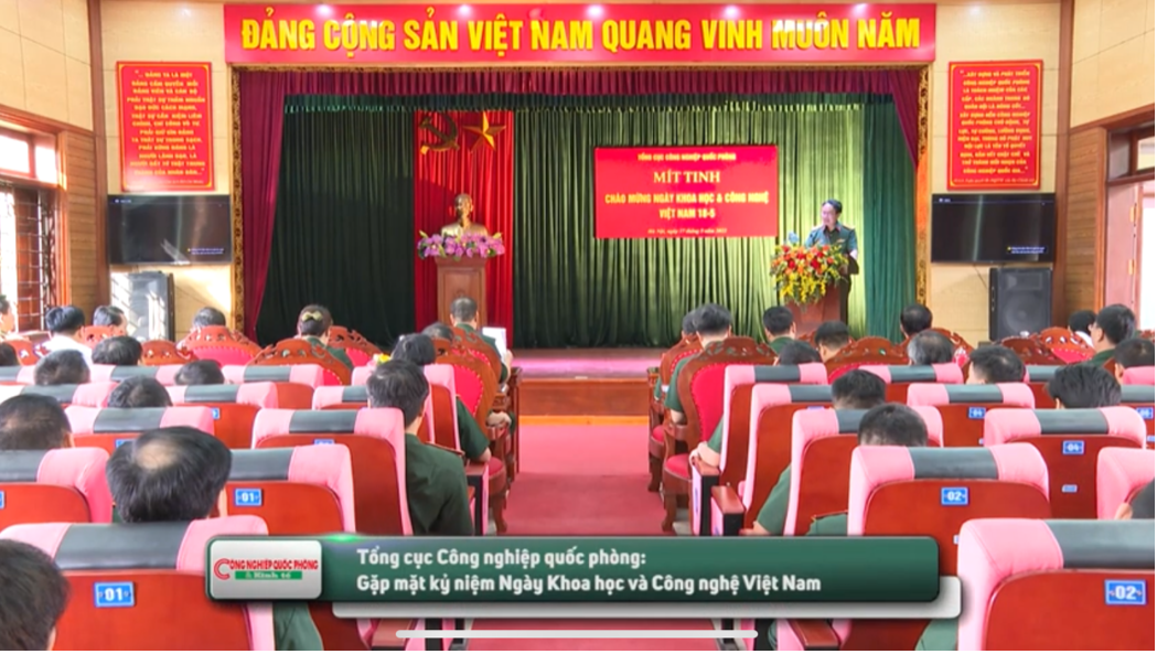 MEDIA - Tổng cục CNQP: Gặp mặt kỷ niệm Ngày Khoa học và Công nghệ Việt Nam