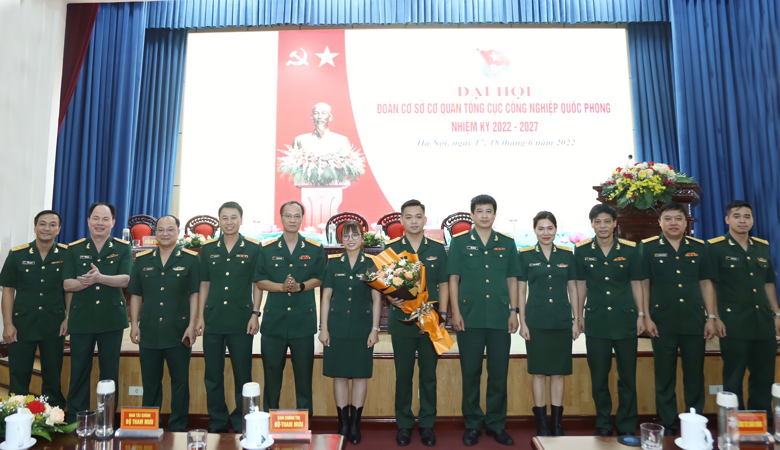 Đoàn cơ sở cơ quan Tổng cục Công nghiệp quốc phòng phấn đấu 90% đoàn viên đạt loại tốt và xuất sắc