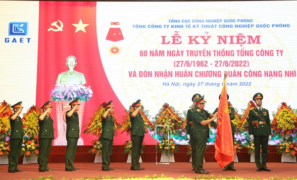 Tổng công ty GAET kỷ niệm 60 năm Ngày truyền thống và đón nhận Huân chương Quân công hạng Nhì