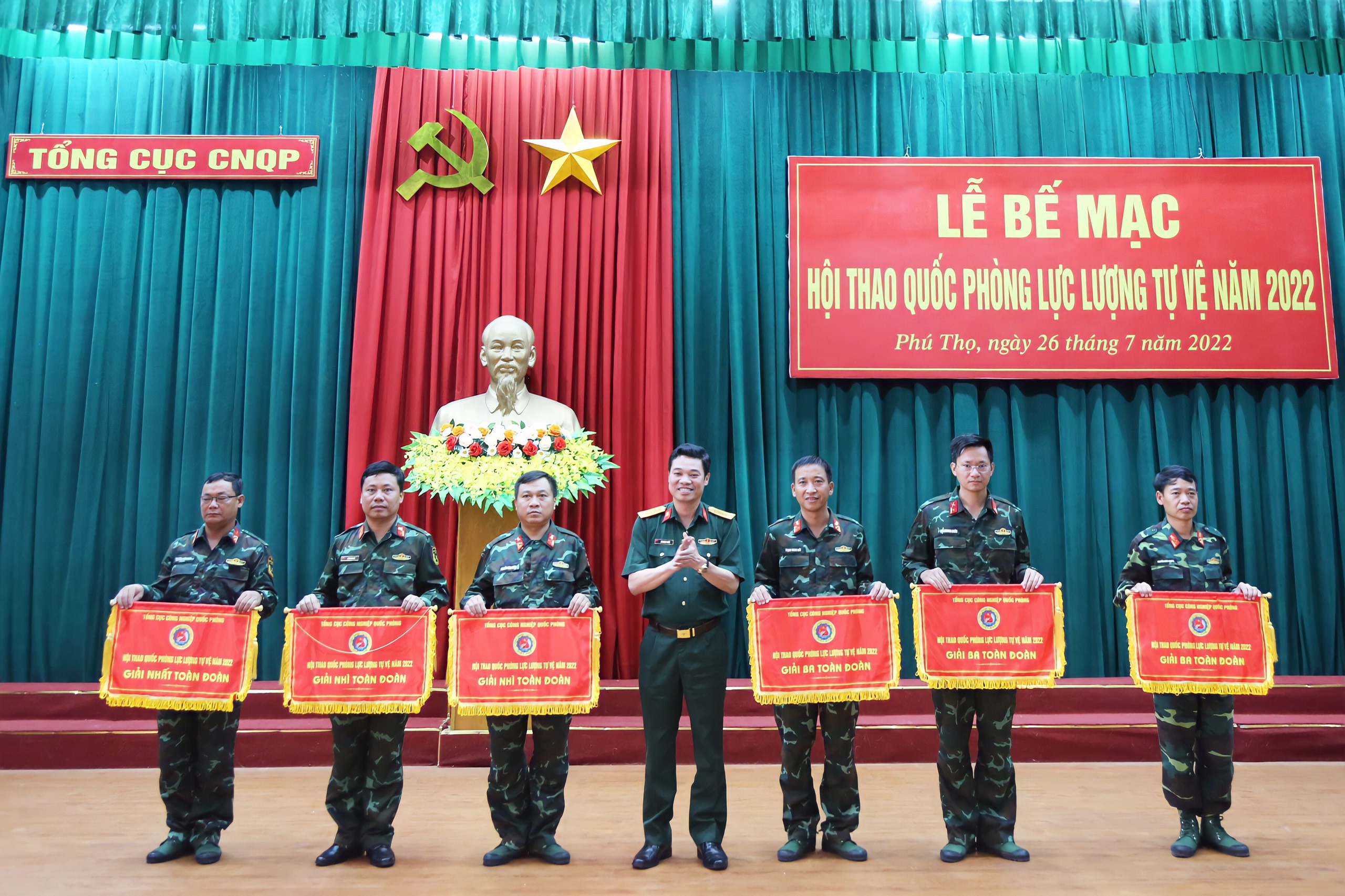 Bế mạc Hội thao quốc phòng lực lượng tự vệ