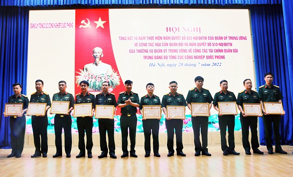 Tổng kết 2 nghị quyết về công tác hậu cần và tài chính