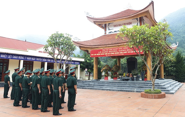Hoạt động “về nguồn” tại nơi ra đời ngành Quân giới