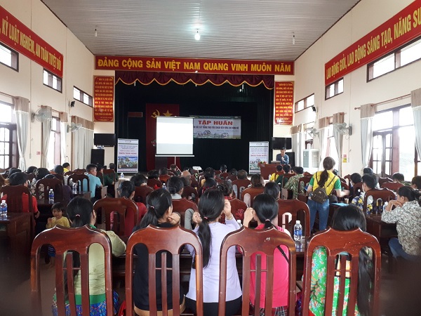 Tập huấn chăm sóc cây trồng theo tiêu chuẩn bền vững cho nông hộ  tại Đắk Ngo