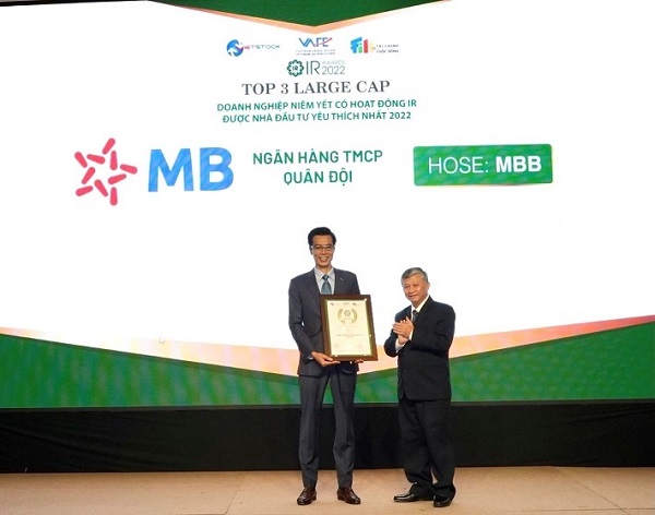 MB nằm trong Top 3 doanh nghiệp được yêu thích nhất