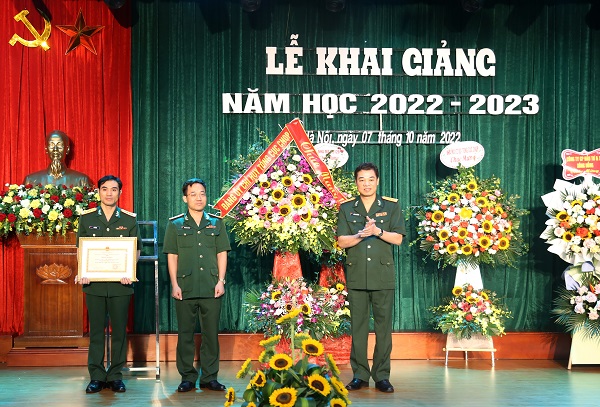 Trường Cao đẳng Công nghiệp quốc phòng khai giảng năm học 2022-2023