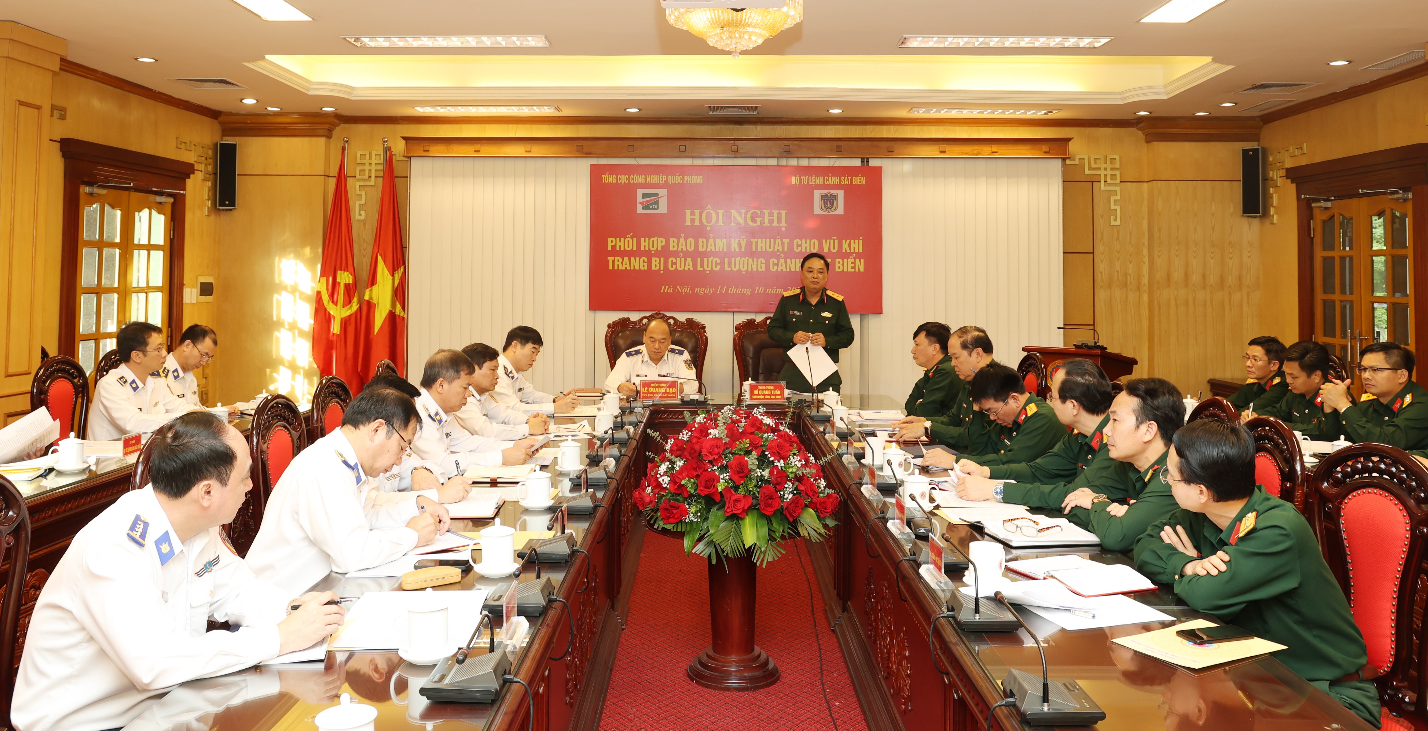 Phối hợp bảo đảm kỹ thuật cho lực lượng Cảnh sát biển
