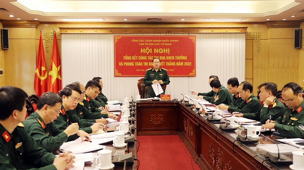 Khối cơ quan Tổng cục Công nghiệp quốc phòng: Hoàn thành tốt kế hoạch, chỉ tiêu năm 2022