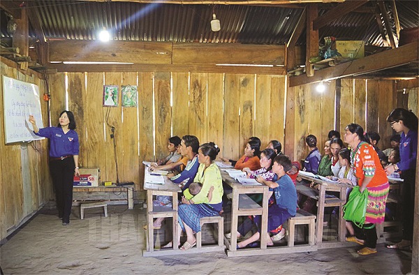 Phát huy vai trò trí thức trẻ tình nguyện tại các khu kinh tế - quốc phòng