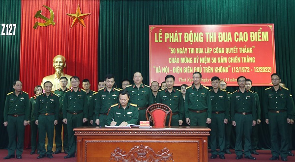 Nhà máy Z127: Phát động đợt thi đua cao điểm “50 ngày thi đua lập công Quyết thắng”