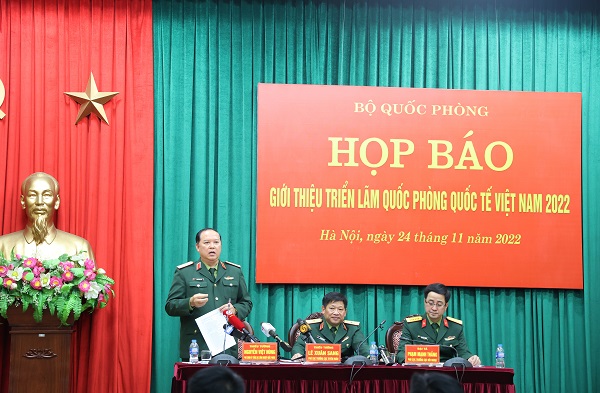 Triển lãm Quốc phòng quốc tế năm 2022 có sự tham dự của 30 quốc gia