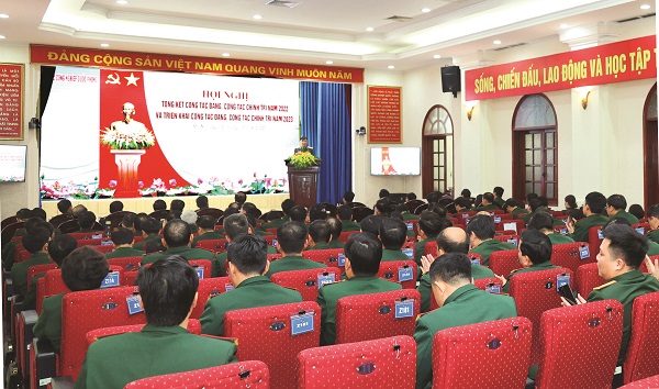 Hoạt động công tác Đảng, công tác chính trị năm 2023: Nỗ lực thực hiện 8 nhiệm vụ chủ yếu
