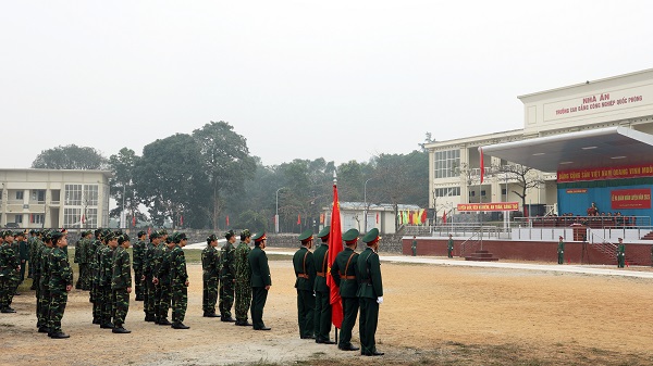 Trường Cao đẳng Công nghiệp quốc phòng ra quân huấn luyện năm 2023