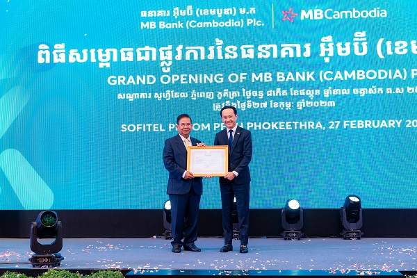 Ra mắt MB Cambodia