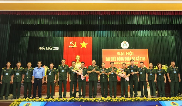 95% Công đoàn bộ phận Nhà máy Z115 đạt xuất sắc