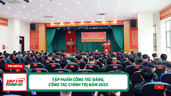 MEDIA - Tập huấn công tác Đảng, công tác chính trị năm 2023