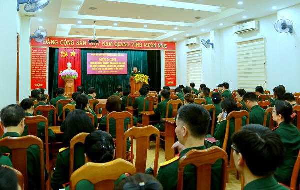 Đảng ủy Tổng công ty GAET học tập, quán triệt các Nghị quyết của Quân ủy Trung ương