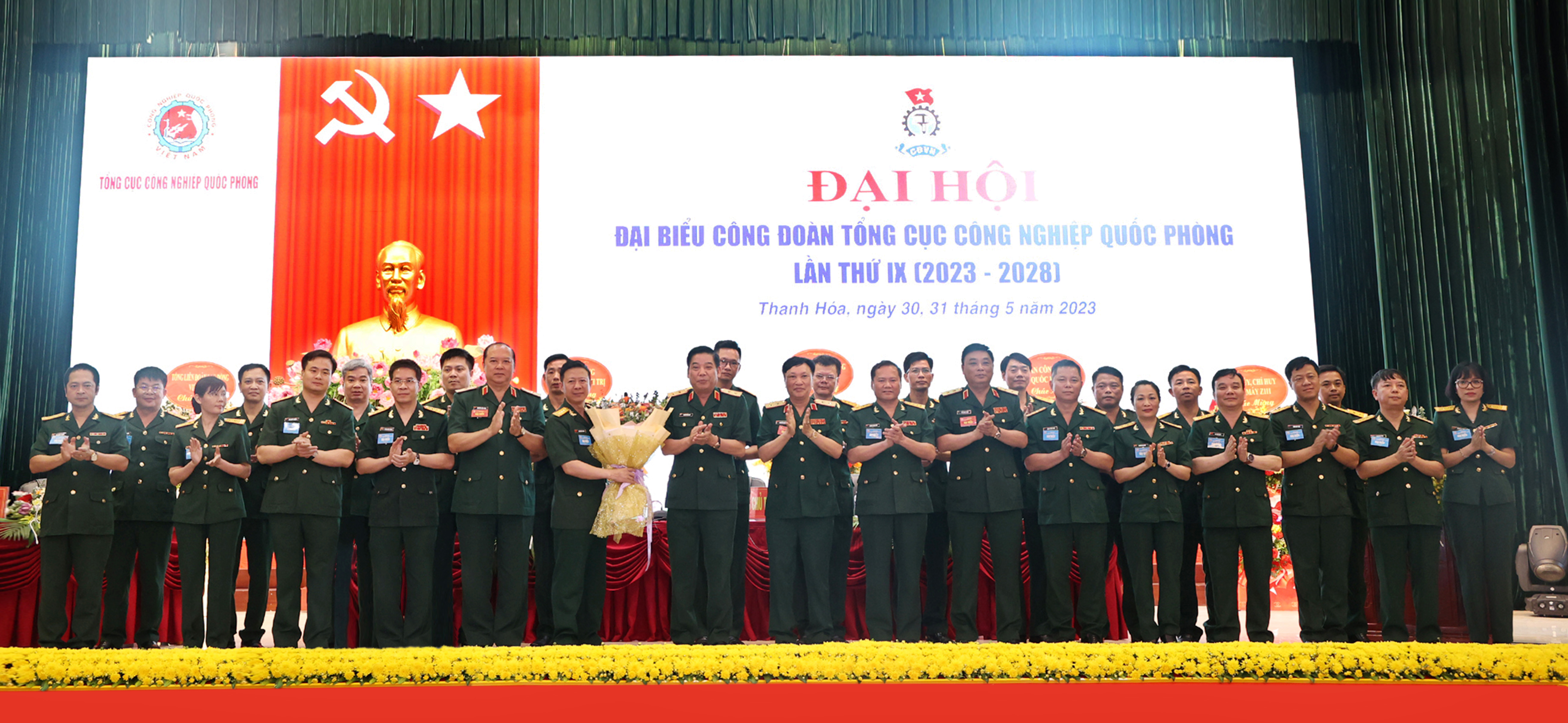 Đại hội đại biểu Công đoàn Tổng cục Công nghiệp quốc phòng lần thứ IX thành công tốt đẹp