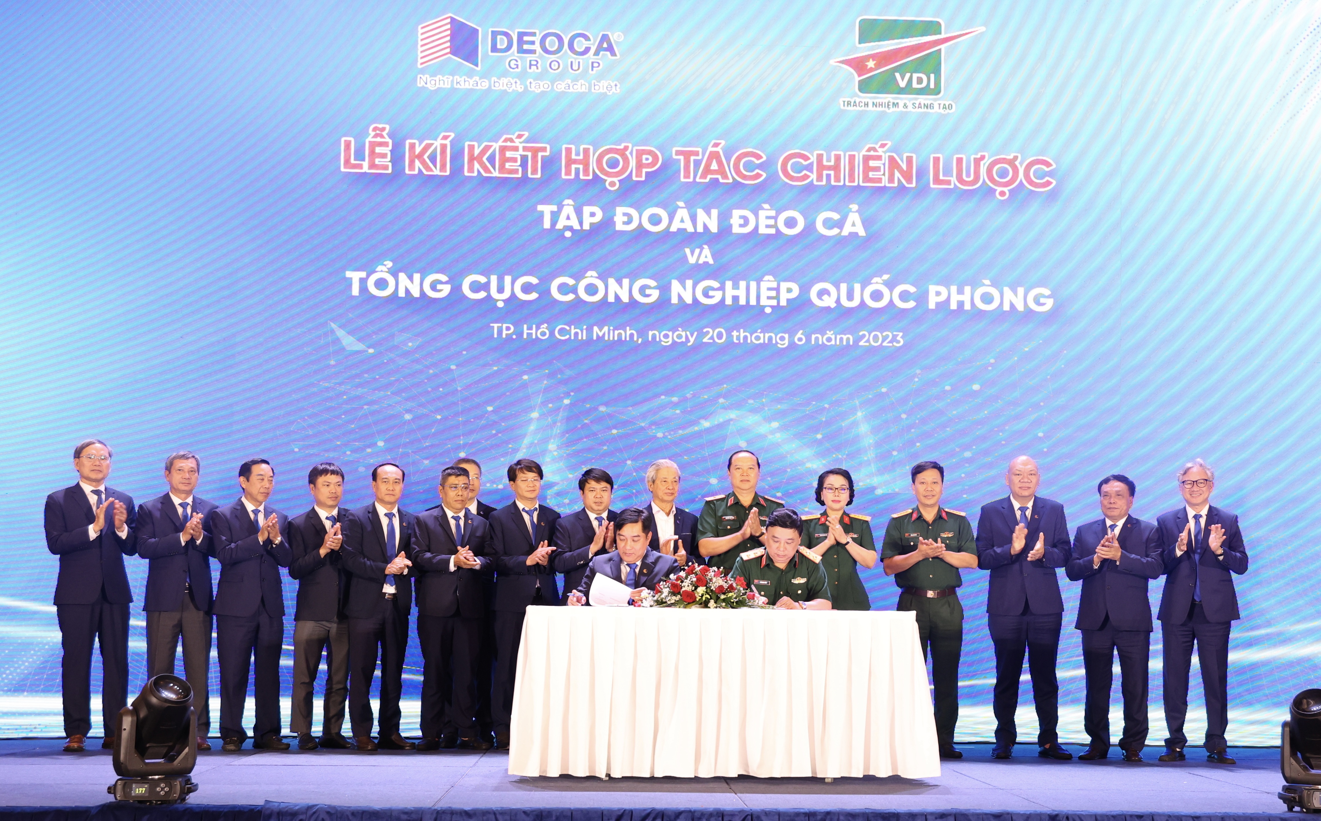 Tổng cục Công nghiệp quốc phòng ký kết thỏa thuận hợp tác với Tập đoàn Đèo Cả