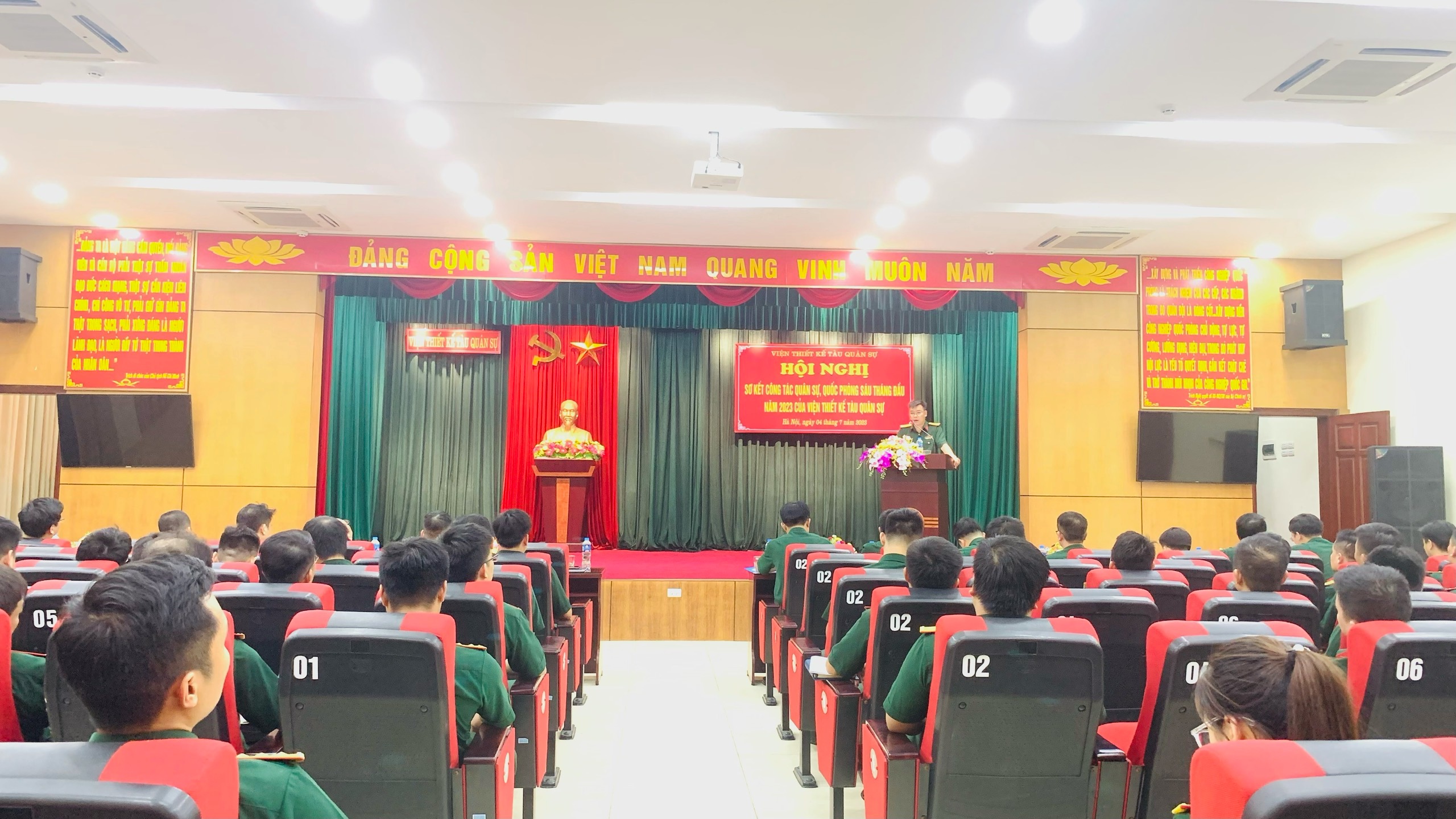 Viện Thiết kế tàu quân sự thực hiện 15 đề tài, nhiệm vụ các cấp