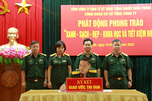 Công đoàn GAET phát động phong trào “Xanh - Sạch - Đẹp - Khoa học và Tiết kiệm điện”