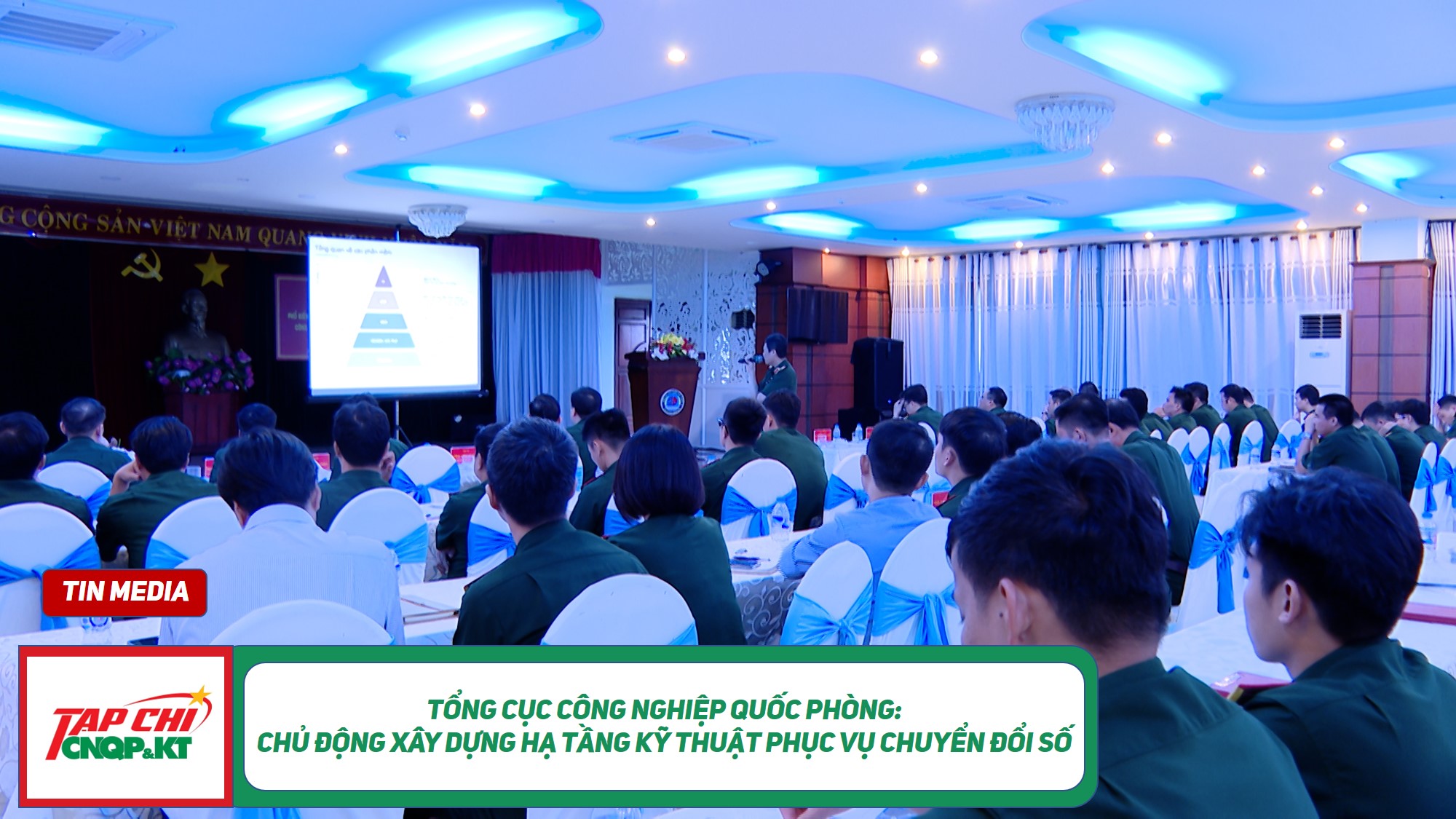 MEDIA - Tổng cục Công nghiệp quốc phòng: Chủ động xây dựng hạ tầng kỹ thuật phục vụ chuyển đổi số