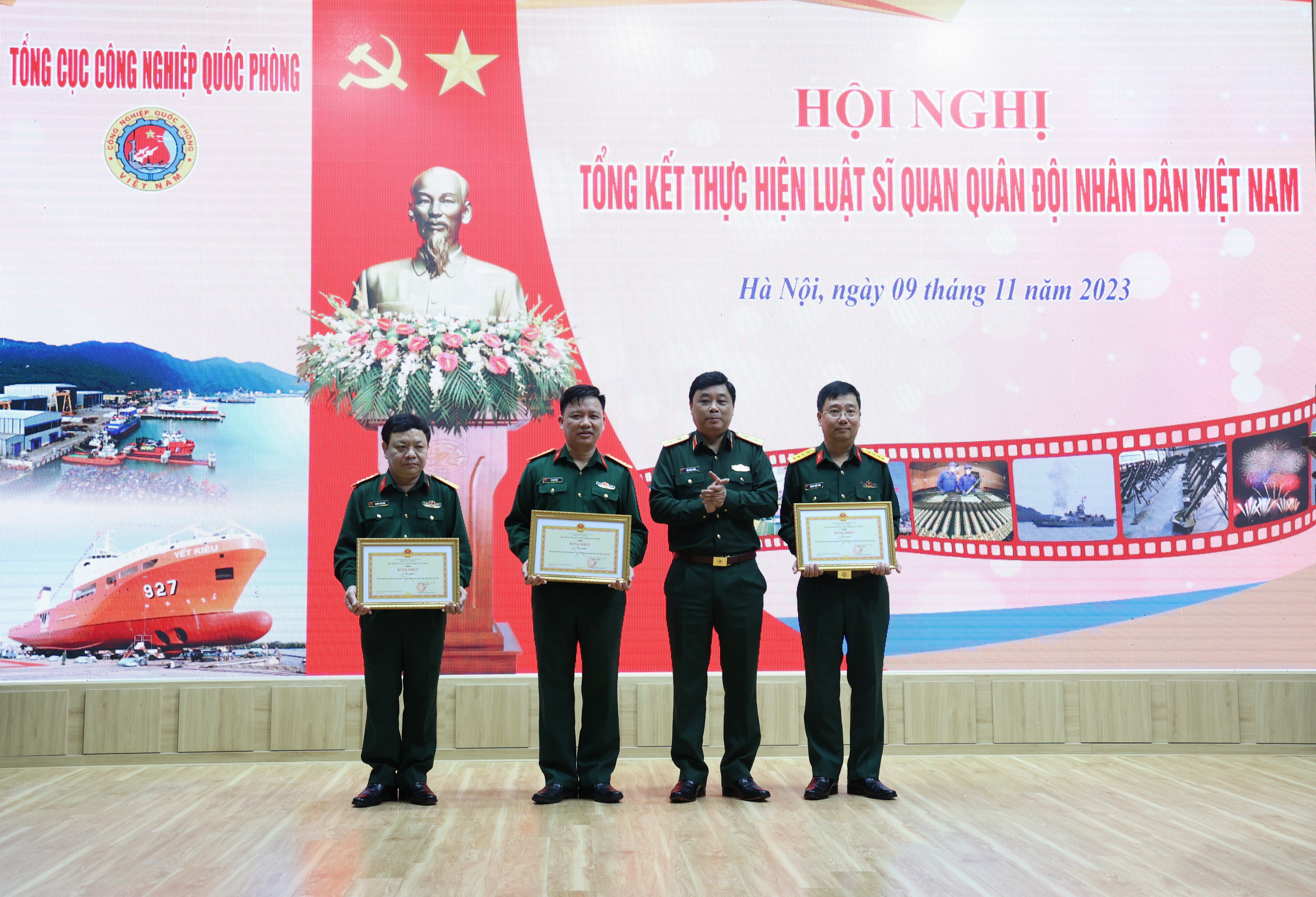 Tổng kết thực hiện Luật Sĩ quan Quân đội nhân dân Việt Nam