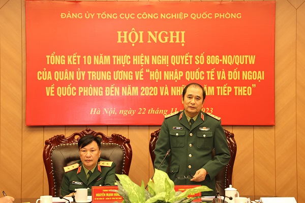 Tổng kết 10 năm thực hiện nghị quyết của Quân ủy Trung ương về hội nhập quốc tế và đối ngoại quốc phòng