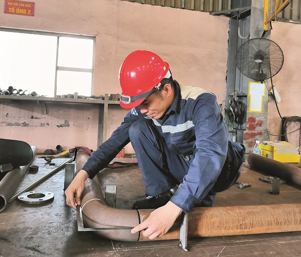 Người thợ hàn có "bàn tay vàng"