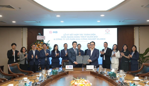 MB ký hợp tác chiến lược với Công ty Gilimex
