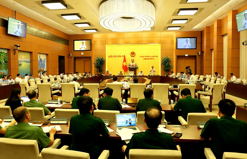 Ủy ban Thường vụ Quốc hội thống nhất với giải trình, tiếp thu, chỉnh lý dự thảo Luật Công nghiệp quốc phòng, an ninh và động viên công nghiệp