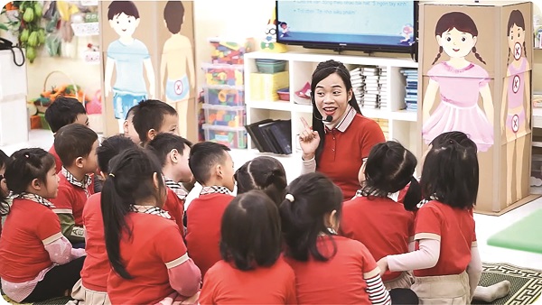 Cô giáo mầm non chiến thắng 