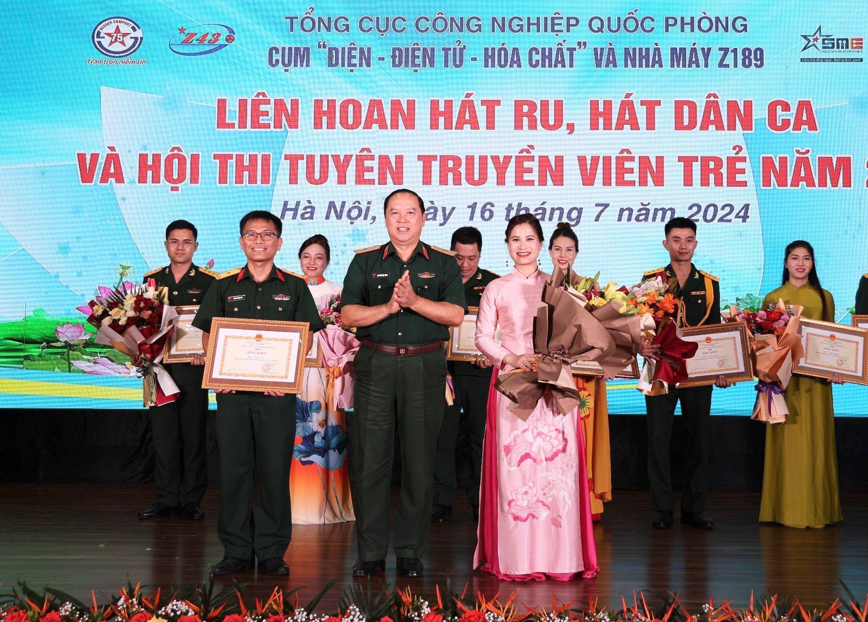 Cụm “Điện - Điện tử - Hoá chất” và Nhà máy Z189: Tổ chức liên hoan hát ru, hát dân ca và Hội thi tuyên truyền viên trẻ