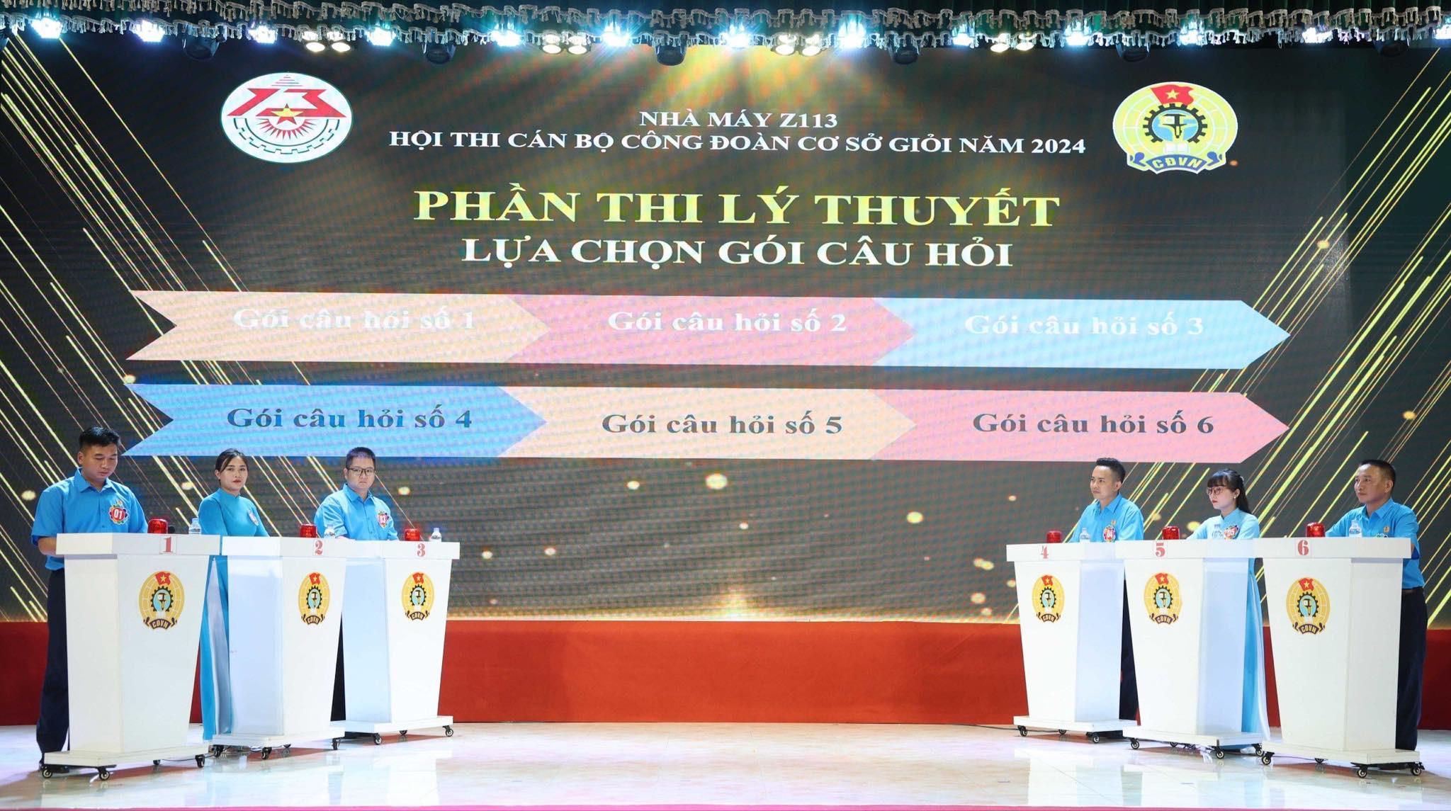 Cán bộ công đoàn cơ sở Nhà máy Z113 đua tài