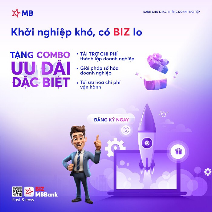 BIZ MBBank giúp các doanh nghiệp vừa và nhỏ tối ưu hóa chi phí